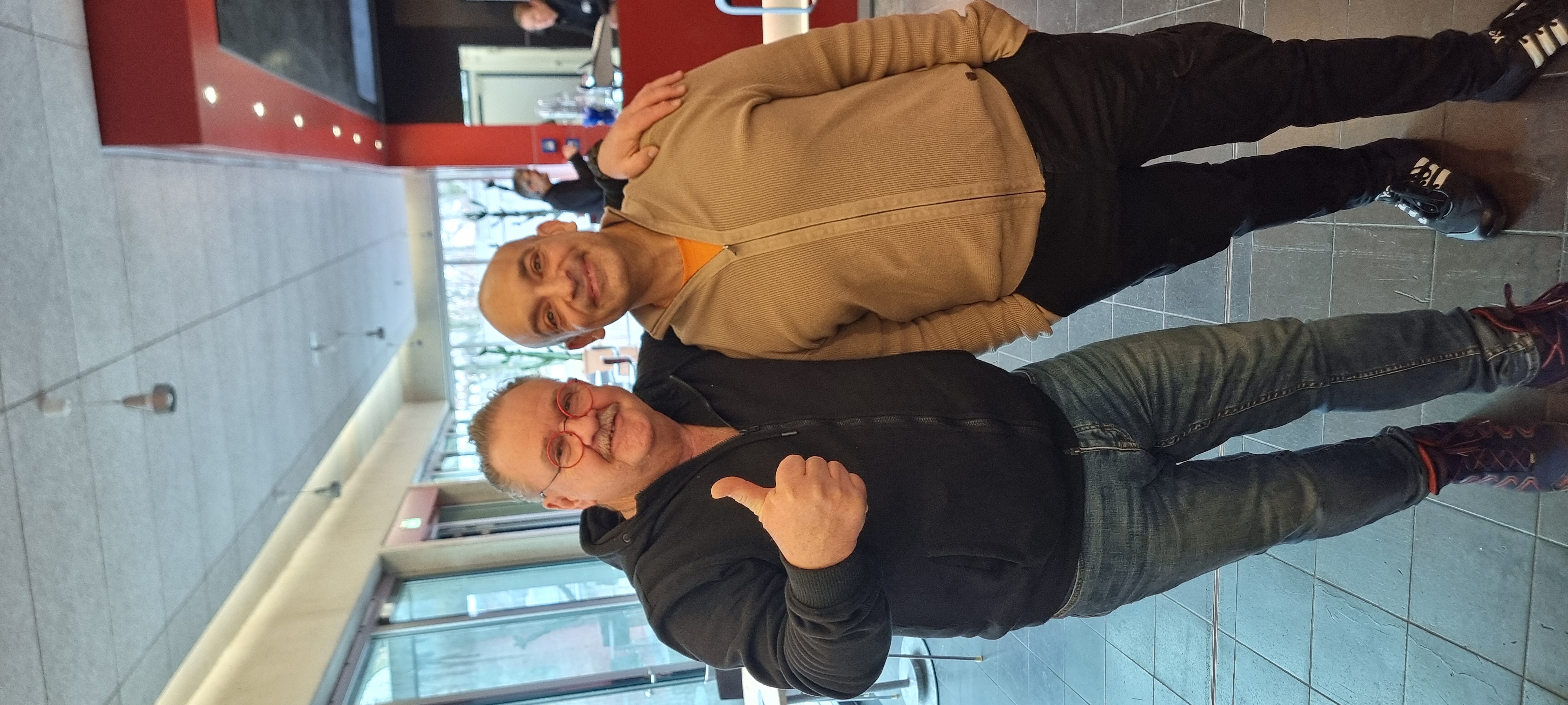 Ralf Salomon mit Django Asyl
